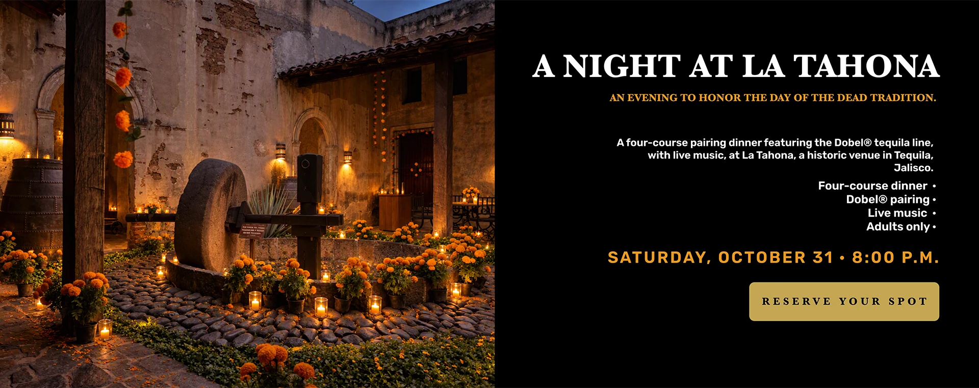 Banner night at la tahona home page