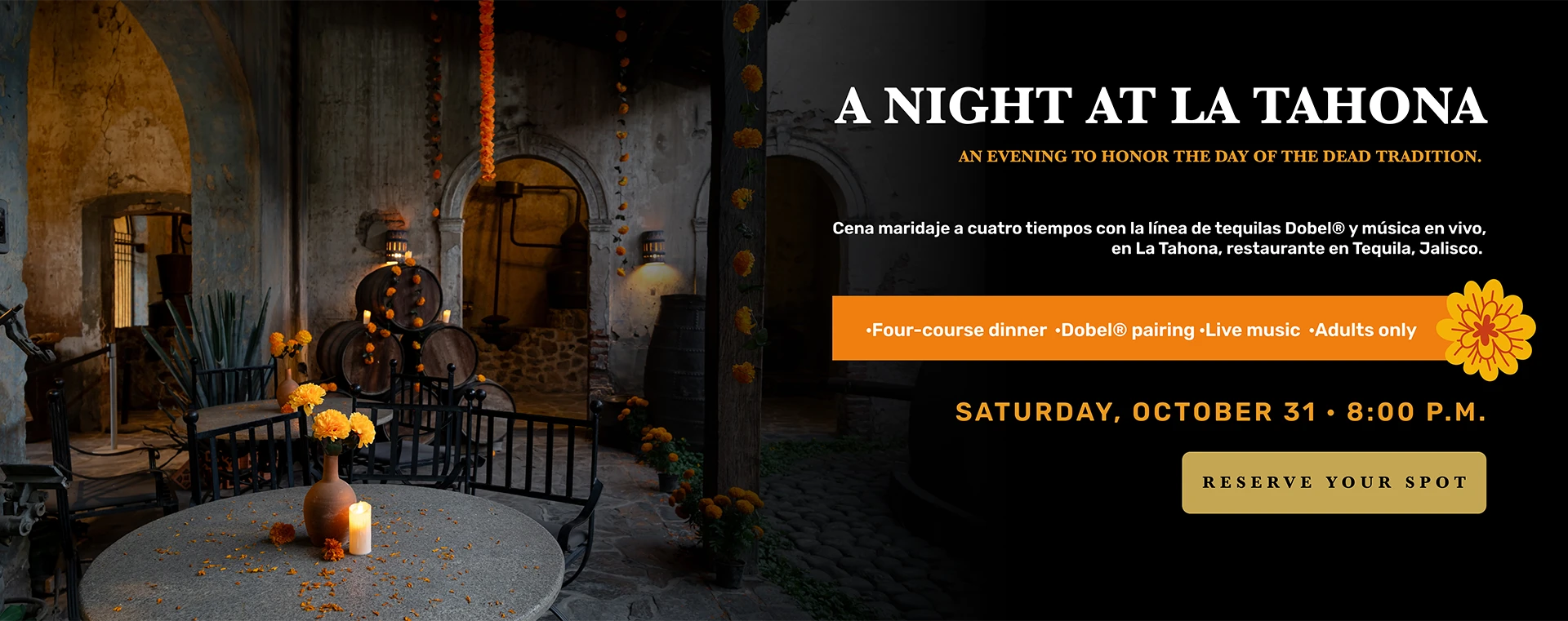 Banner night at la tahona home page